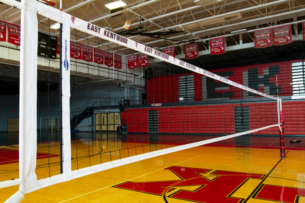 High School Volleyball Net Height for Boys